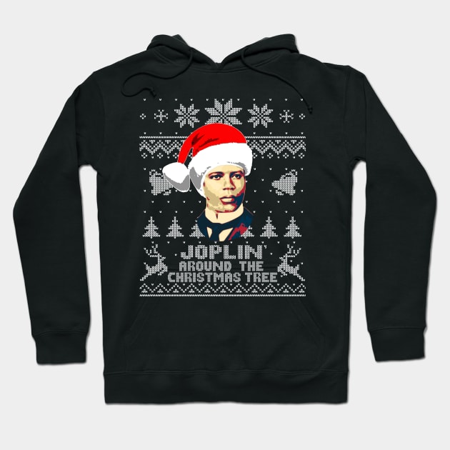 Scott Joplin Around The Christmas Tree Funny Hoodie by Nerd_art